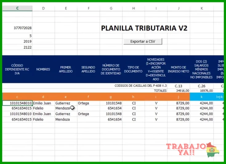 Cómo calcular tu sueldo neto en Bolivia