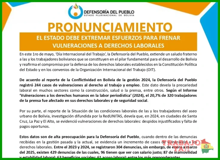 Derechos de trabajadores en quiebra patronal