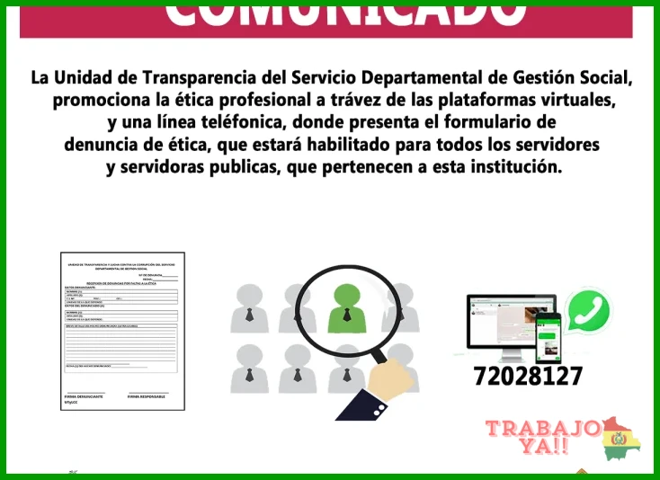 ¿Formulario de Denuncias por Hechos de Corrupción - MTEPS?