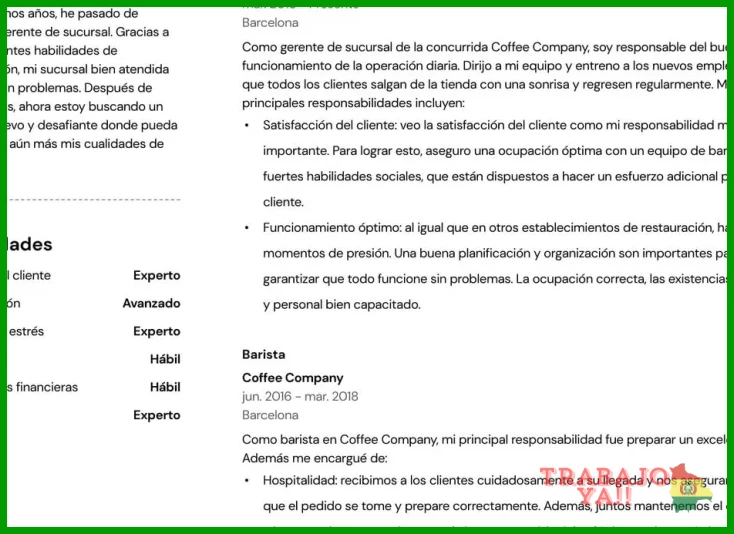 Priorizar logros medibles que demuestren adaptabilidad a procesos industriales