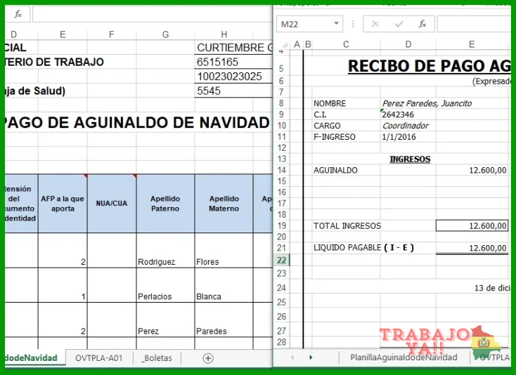Qué son los aguinaldos en el sector público boliviano