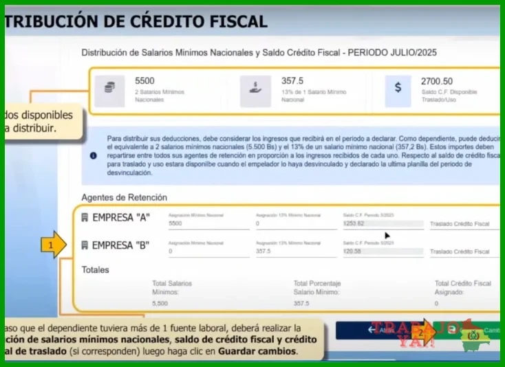 Tener Registro Único Tributario (RUT) actualizado